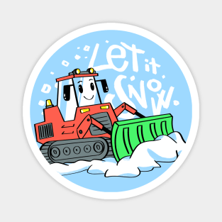 Let it snow! Magnet